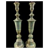 2 1960's HOLLYWOOD REGENCY LAMPS ATTR. TO CARL