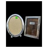 2 STERLING SILVER PICTURE FRAMES