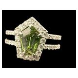 PLATINUM OSCAR FRIEDMAN RARE UNHEATED SAPPHIRE &