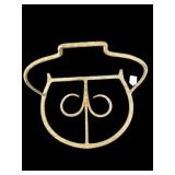 FRENCH IRON POT HOLDER HANGER