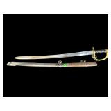 REPRODUCTION CAVALRY SWORD WITH SHEATH
