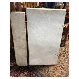 WHITE WASH STAND MARBLE