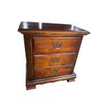 2 DRAWER CHERRY NIGHTSTAND