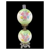 GREEN FLORAL HAND PAINTED GONE WITH THE WIND