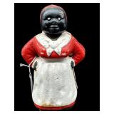 CAST IRON BLACK AMERICANA MAMMY BANK