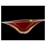 VINTAGE MURANO SOMMERSO CONSOLE BOWL