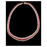 PLATINUM EXTREMELY RARE BURMESE RUBY AND DIAMOND