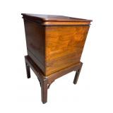 SOLID WALNUT 2 PC SUGAR CHEST