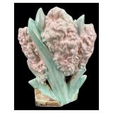 MCCOY POTTERY HYACINTH 8 IN FLOWER VASE
