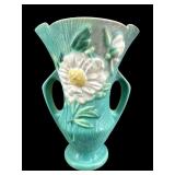 ROSEVILLE POTTERY PEONY 2 HANDLED VASE