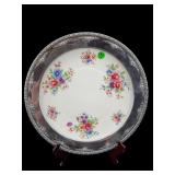 LENOX AURORA CHARGER WITH STERLING BAND