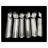 LOT OF 23 CRYSTAL PRISMS