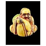 ARTIST SIGNED HAND CARVED NETSUKE