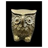 BRASS OWL FIGURINE