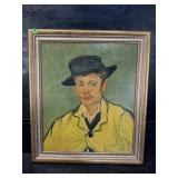 VAN GOGH PRINT OF ARMAND ROULIN