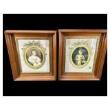 2 WALNUT VICTORIAN DEEP WELL PICTURES