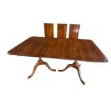 PENNSYLVANIA HOUSE SOLID CHERRY DOUBLE PEDESTAL