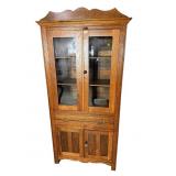 OAK FLAT WALL CUPBOARD