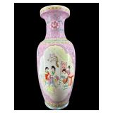LARGE ORIENTAL PORCELAIN VASE