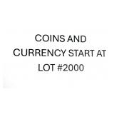COINS START AT LOT #2000