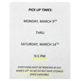 PICKUP WEEK INFORMATION