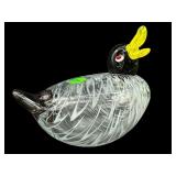 MURANO STYLE HAND BLOWN ART GLASS DUCK