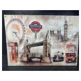 LONDON PRINT ON CANVAS