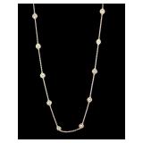 14K 2.45 CT. DIAMOND NECKLACE