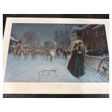 MORT KUNSTLER SIGNED AND NUMBERED PRINT