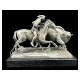 POLISHED LEAD ON MARBLE PHILLIP KRAEZKOWSKY 1971