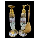 1920S ART DECO CZECH HAND PAINTED PERFUME