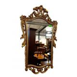 GOLD DECORATED HANGING MIRROR