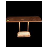 BRONZE TONE DECORATIVE PIANO LAMP