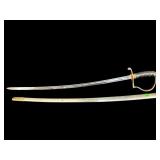 REPRODUCTION CAVALRY SWORD WITH SHEATH