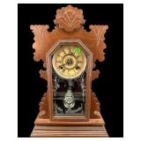 ANTIQUE ANSONIA KITCHEN CLOCK