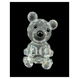 1.75 IN SWAROVSKI TEDDY BEAR FIGURINE