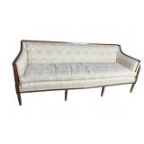 ITALIAN STYLE MAHOGANY FRAMED SOFA
