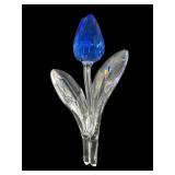 SWAROVSKI CRYSTAL SOCIETY BLUE TULIP