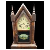 ANTIQUE WATERBURY STEEPLE CLOCK