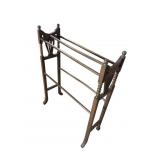 OAK VICTORIAN QUILT RACK