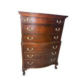 EMPIRE FURNITURE MAHOGANY CHIPPENDALE CHEST