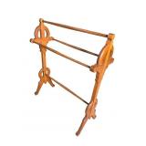 OAK VICTORIAN QUILT RACK