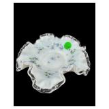 FENTON SILVERCREST VIOLETS IN THE SNOW HAND