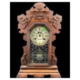 ANTIQUE NEWHAVEN TALL KITCHEN CLOCK
