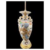 ANTIQUE SATSUMA LAMP
