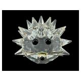 SWAROVSKI CRYSTAL PORCUPINE FIGURINE IN BOX