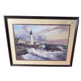 LARGE LIGHTHOUSE PRINT