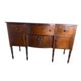 EARLY 29TH CENTURY SOUTHERN WALNUT SHERATON