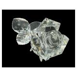 3.5 IN SWAROVSKI CRYSTAL ROSE
