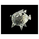 SWAROVSKI CRYSTAL MINIATURE PIG FIGURINE IN BOX